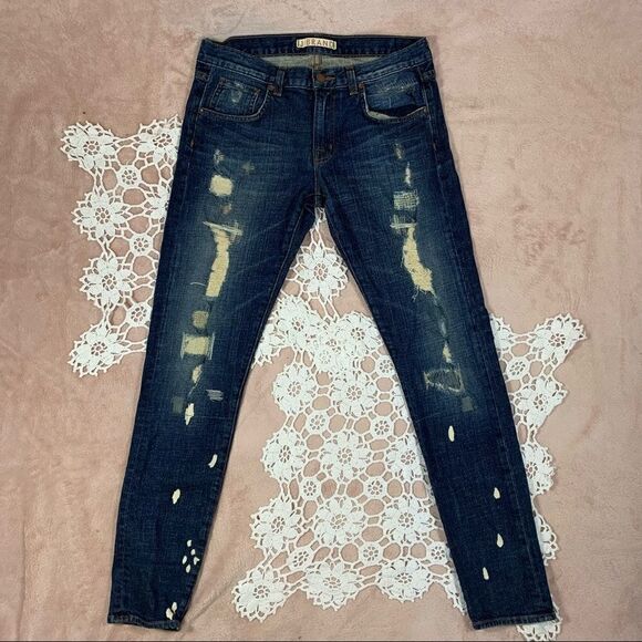 J Brand DK Shredder Distressed Jeans 26 - Picture 2 of 11